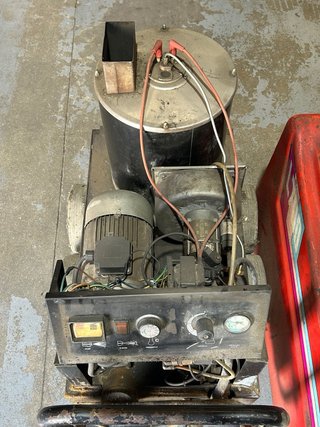 Hidrolimpiadora de agua caliente