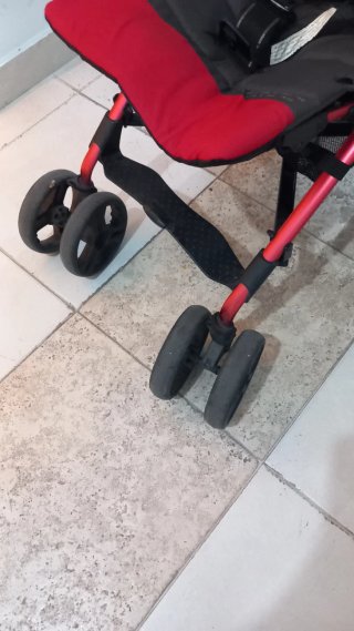Silla de paseo Jané roja
