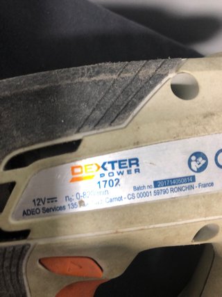 Taladro Dexter 12V con cargador