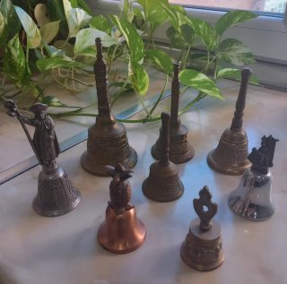 Lote 8 campane decorative