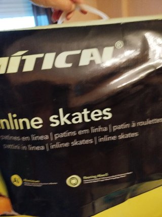 Patines Mitical Rosas y Grises