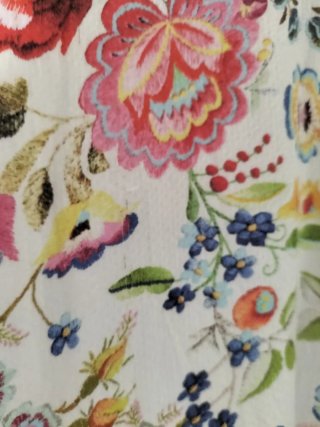 Blusa Naf Naf Talla M/L Estampado Floral