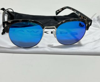 Gafas de sol Hawkers Clubmaster espejo azul nuevas