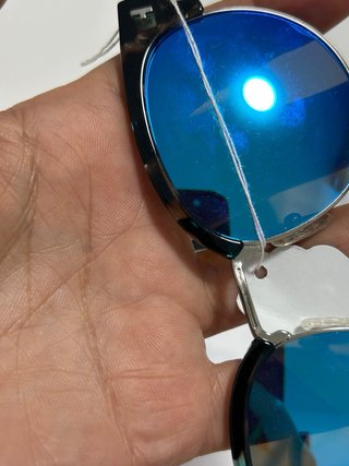 Gafas de sol Hawkers Clubmaster espejo azul nuevas