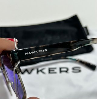 Gafas de sol Hawkers Clubmaster espejo azul nuevas