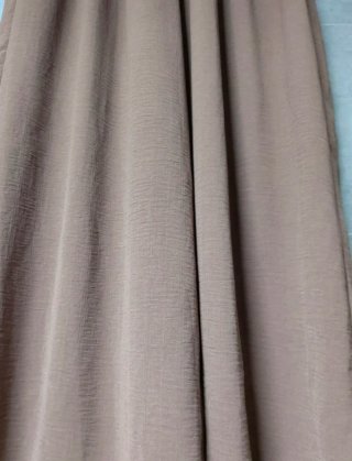 Pantalón ancho marrón talla única