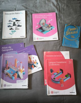 Libros de texto de Santillana 3ESO