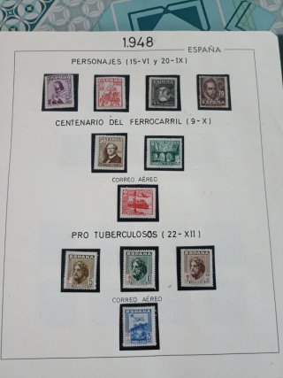 Lote Sellos España