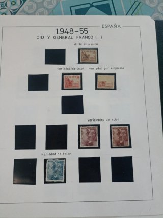 Lote Sellos España