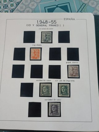 Lote Sellos España