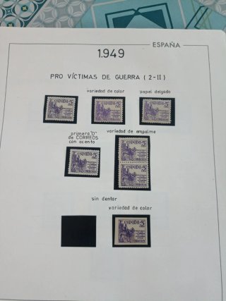 Lote Sellos España