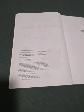 Libro de partituras de fagot