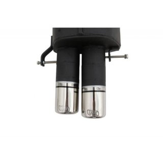 Silencioso escape para BMW Serie 5 E60 look M Dobl