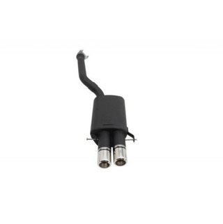 Silencioso escape para BMW Serie 5 E60 look M Dobl