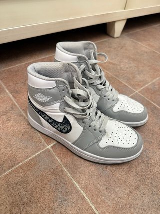 Zapatillas Nike Air Jordan 1 Dior Talle 38