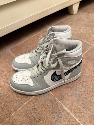 Zapatillas Nike Air Jordan 1 Dior Talle 38