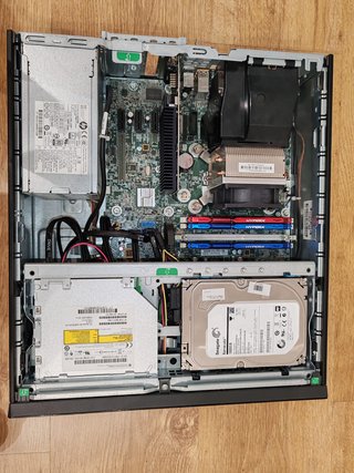 Ordenador HP Prodesk 600 G1 SFF Negro