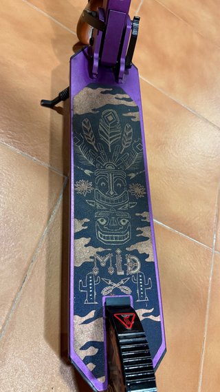 Patinete Oxelo MID5 Morado Niña