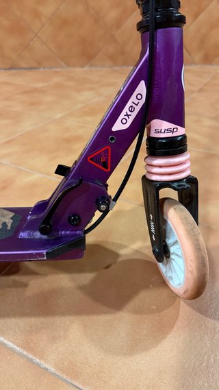 Patinete Oxelo MID5 Morado Niña