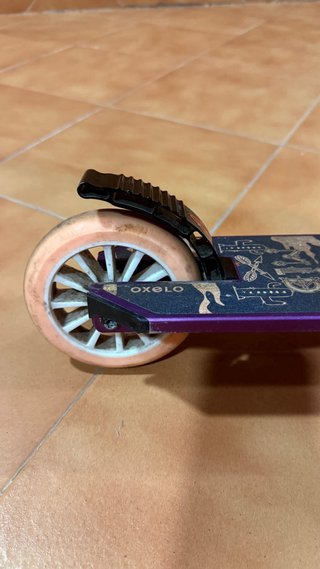 Patinete Oxelo MID5 Morado Niña