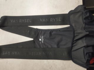 Culote ciclismo Van Rysel negro talla M