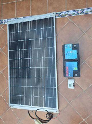 Kit Solar Autocaravana/Camper