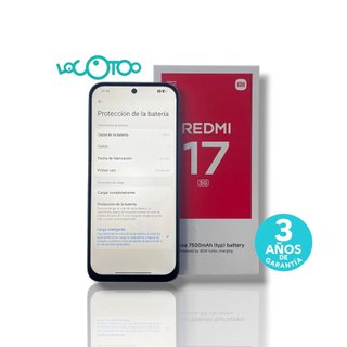 XIAOMI REDMI 17 4GB 128GB 5G 100% BATERIA 0 CICLOS