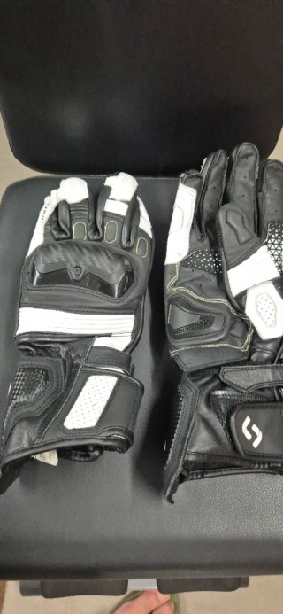 Guantes SHUA Ranger Pro Negro Blanco Talla S y XL