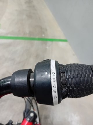 Bicicleta Plegable Roja