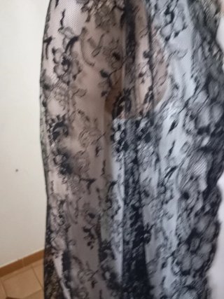 Mantilla Chantilly Negra