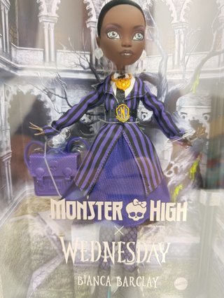 Monster High x Wednesday Bambola Bianca Barclay
