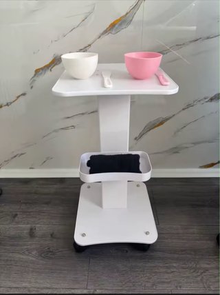 Mesa Auxiliar Estetica y Fisio 3 niveles