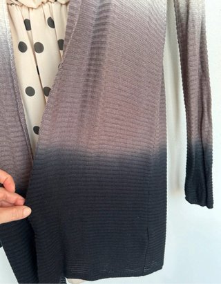 Cardigan con sfumature