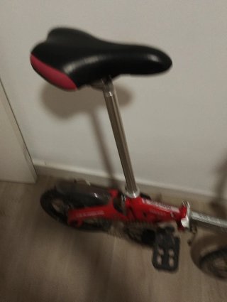Bicicleta Plegable Monty Roja