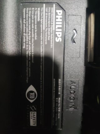 Monitor Philips Negro