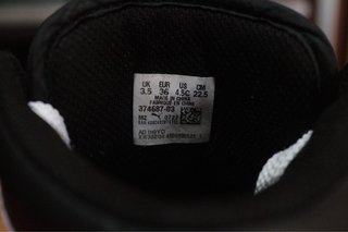 Zapatillas Puma Altas Rojas y Blancas