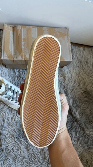 Zapatillas Golden Goose Blancas y Doradas