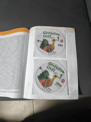 GENERATION LYCEE A1/A2 ELEVE+CD+DVD