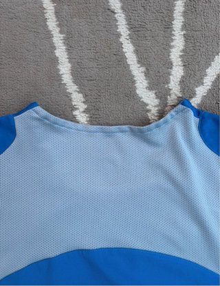 Camiseta Nike Azul Talla XL Logo Bordado