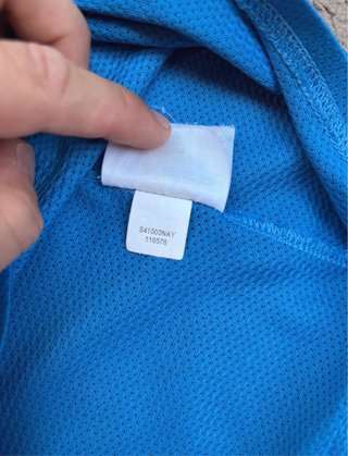 Camiseta Nike Azul Talla XL Logo Bordado