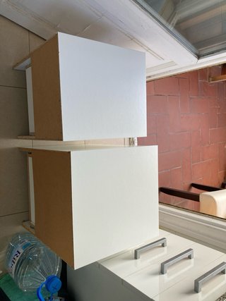 2 mesitas de noche blanco IKEA