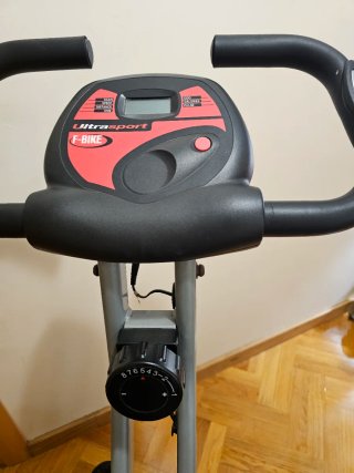 Bicicleta Estática UltraSport Plegable