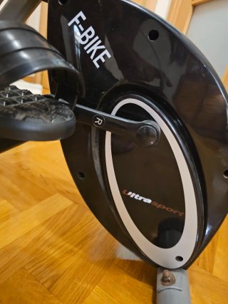 Bicicleta Estática UltraSport Plegable
