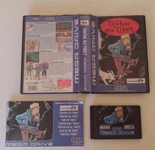 Tintín en el Tíbet - Mega Drive