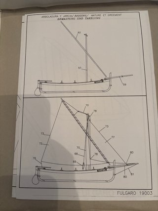 Maqueta Barco Fulgàro Artesania Latina