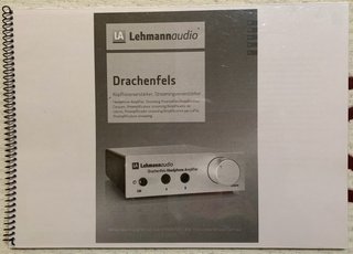 Lehmannaudio Drachenfels Amplificador Auriculares