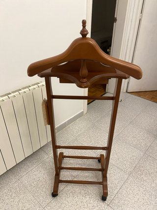 Galán de noche madera con cepillo