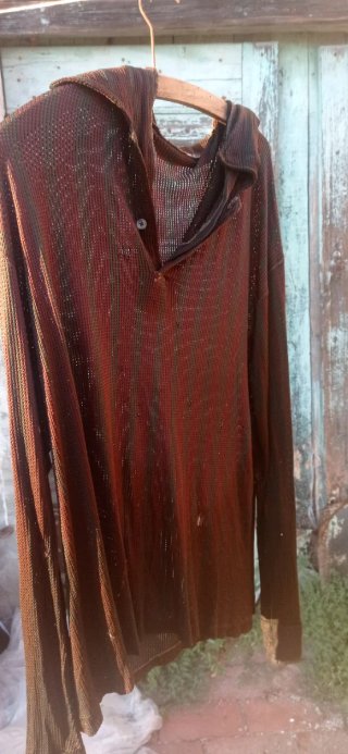 Pantaloni jeans  vintage  e polo rete