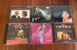 Lote 6 CDs Música Clásica Ópera Arias