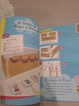 Libro de manualidades peppa pig